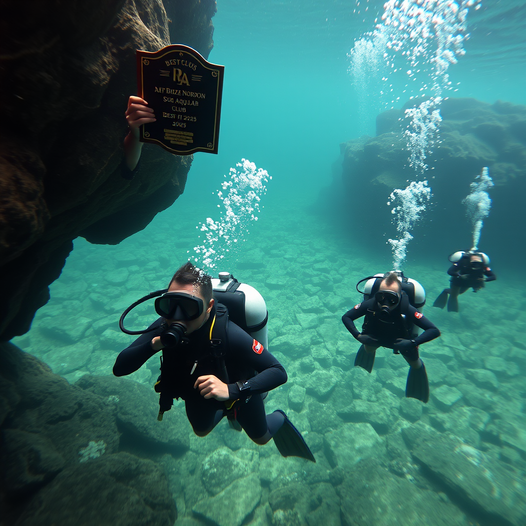 RAF Brize Norton diving club picks up multiple awards at annual meeting